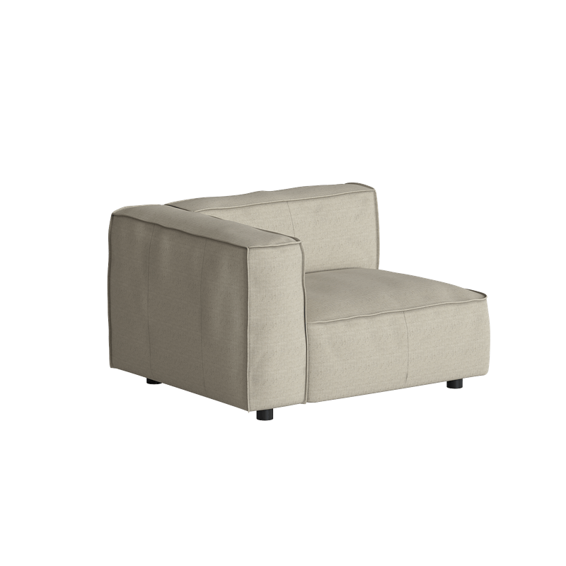 Butter Sofa Soft, L-Shaped Sectional with Chaise - grado