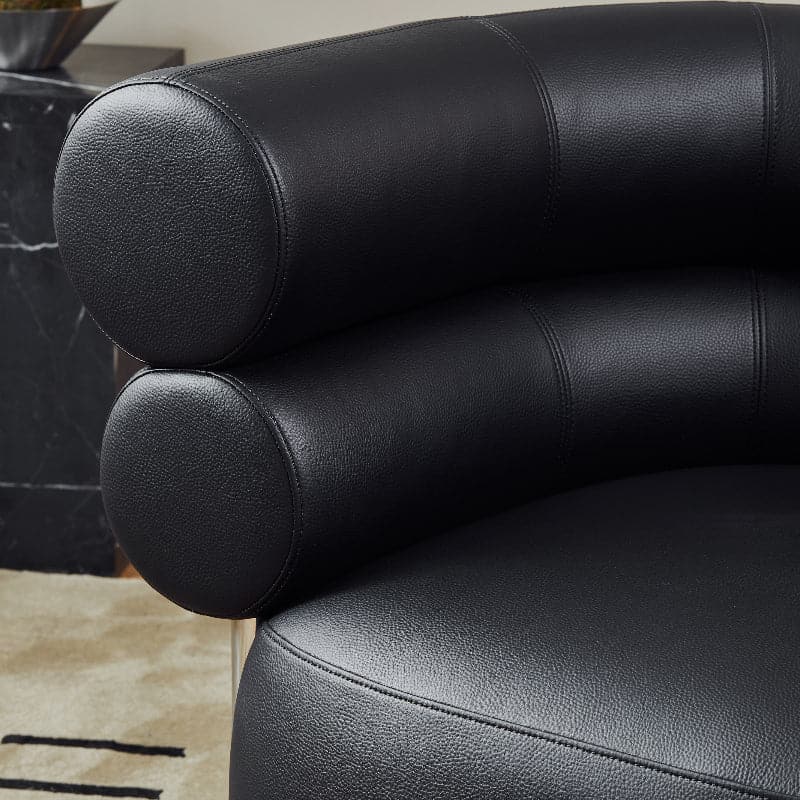 Bagel Lounge Chair - grado Rounder And More Three-dimensional ShapeThe thick fabric ensures that the connection between the two-layer armrests meets the rounder shape without affecting the use.