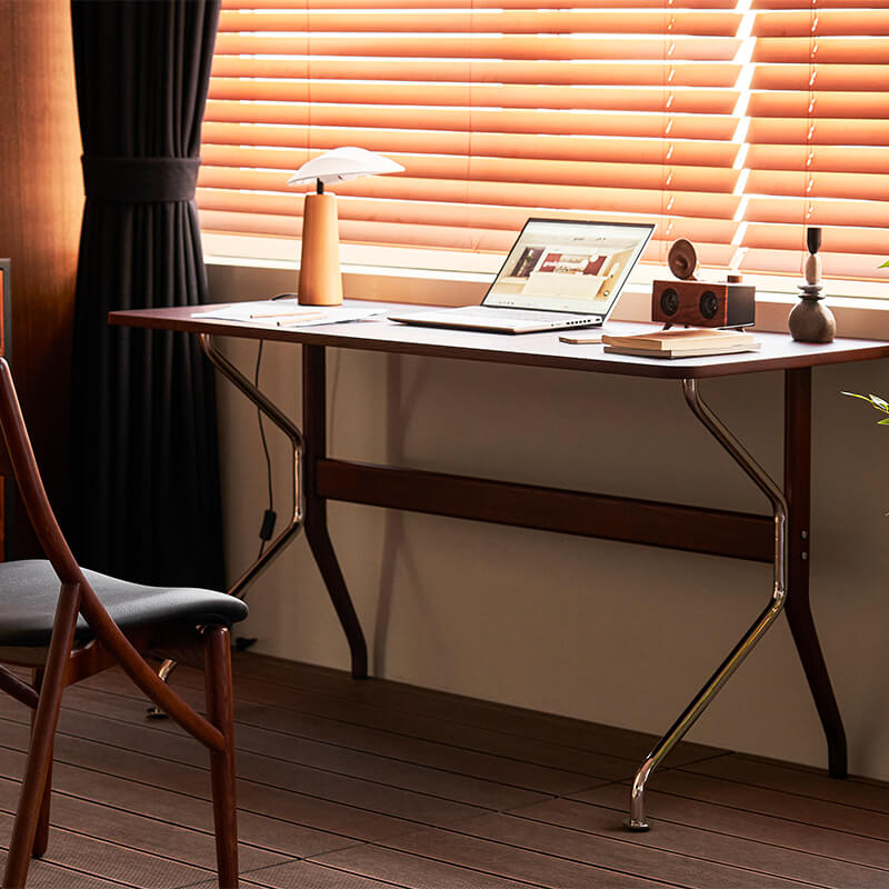 Ballet Modern Home Office Solid Wood Desk