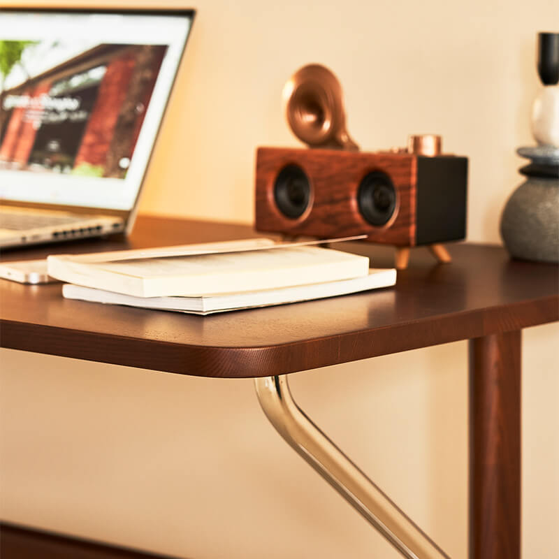 Ballet Modern Home Office Solid Wood Desk