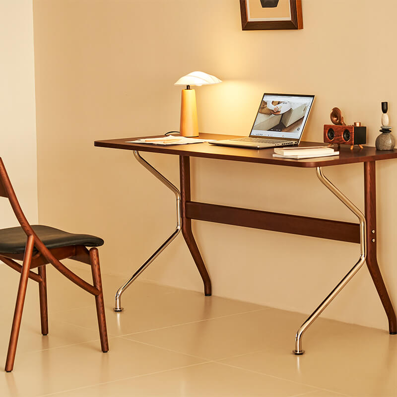 Ballet Modern Home Office Solid Wood Desk