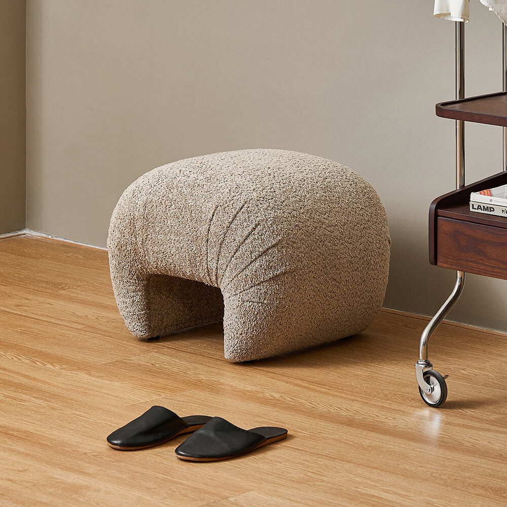 Crescent Pouf