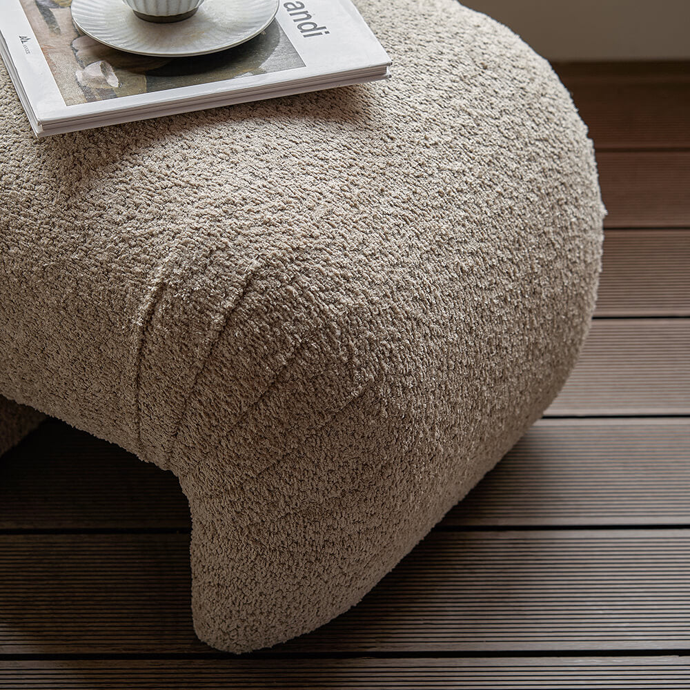 Crescent Pouf