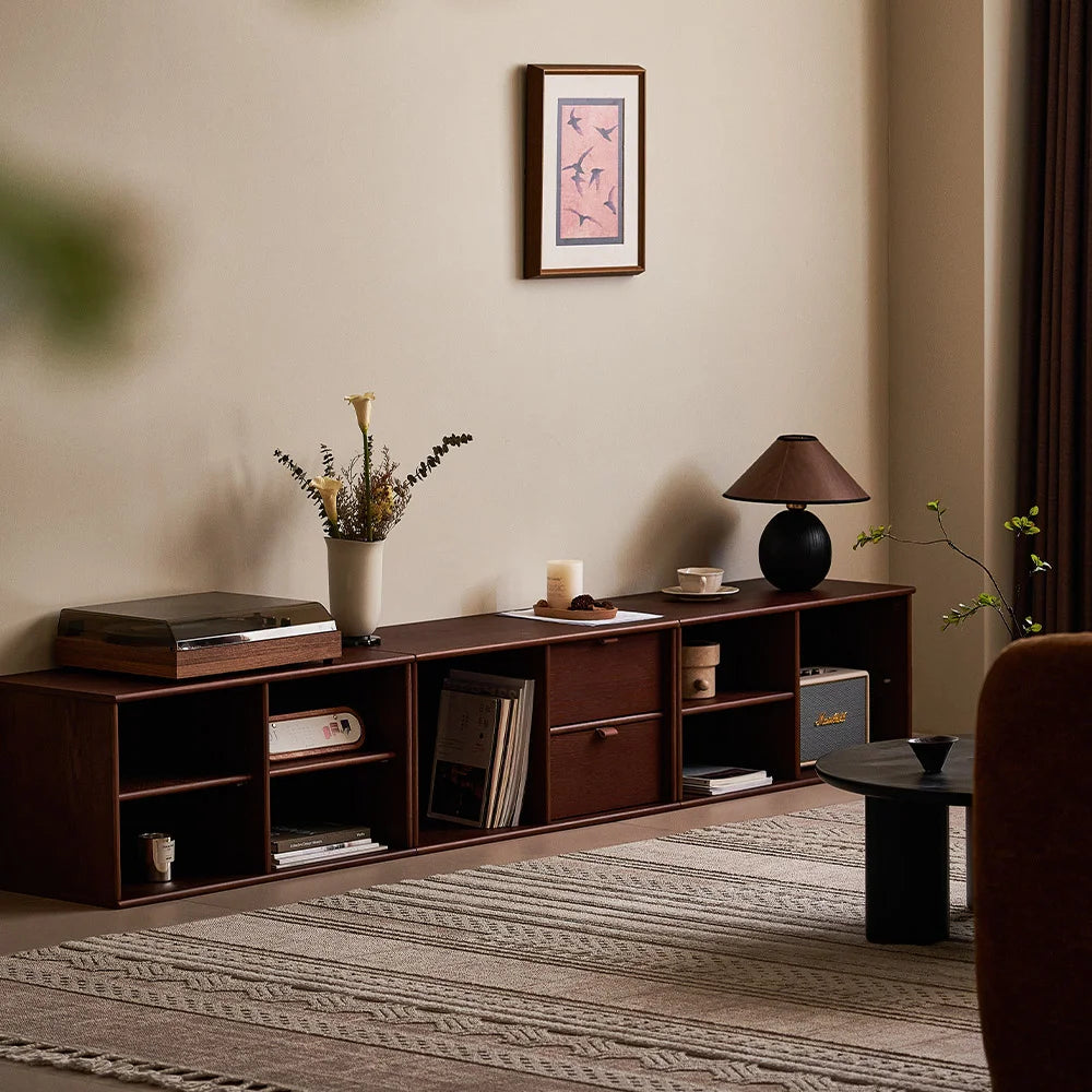 Dark Chocolate Sideboard-2 Shelf