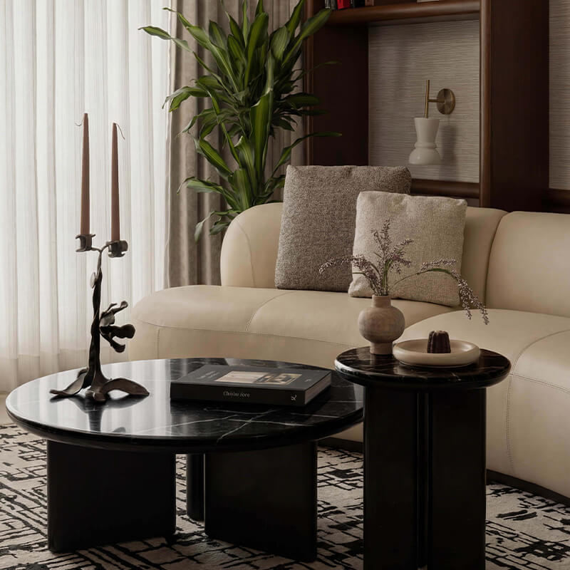 Dorayaki Marble Coffee Table