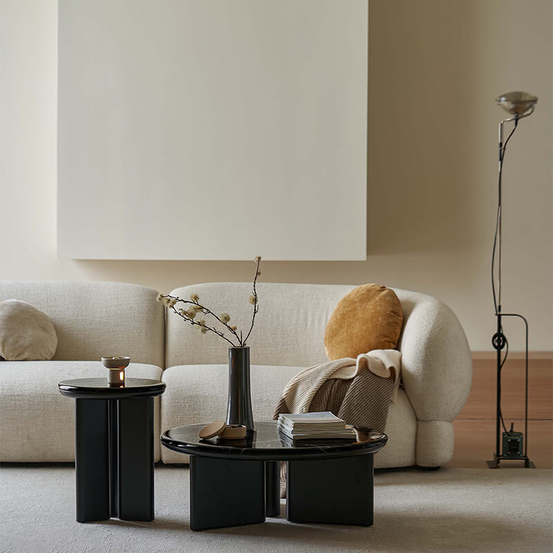 Dorayaki Marble Coffee Table