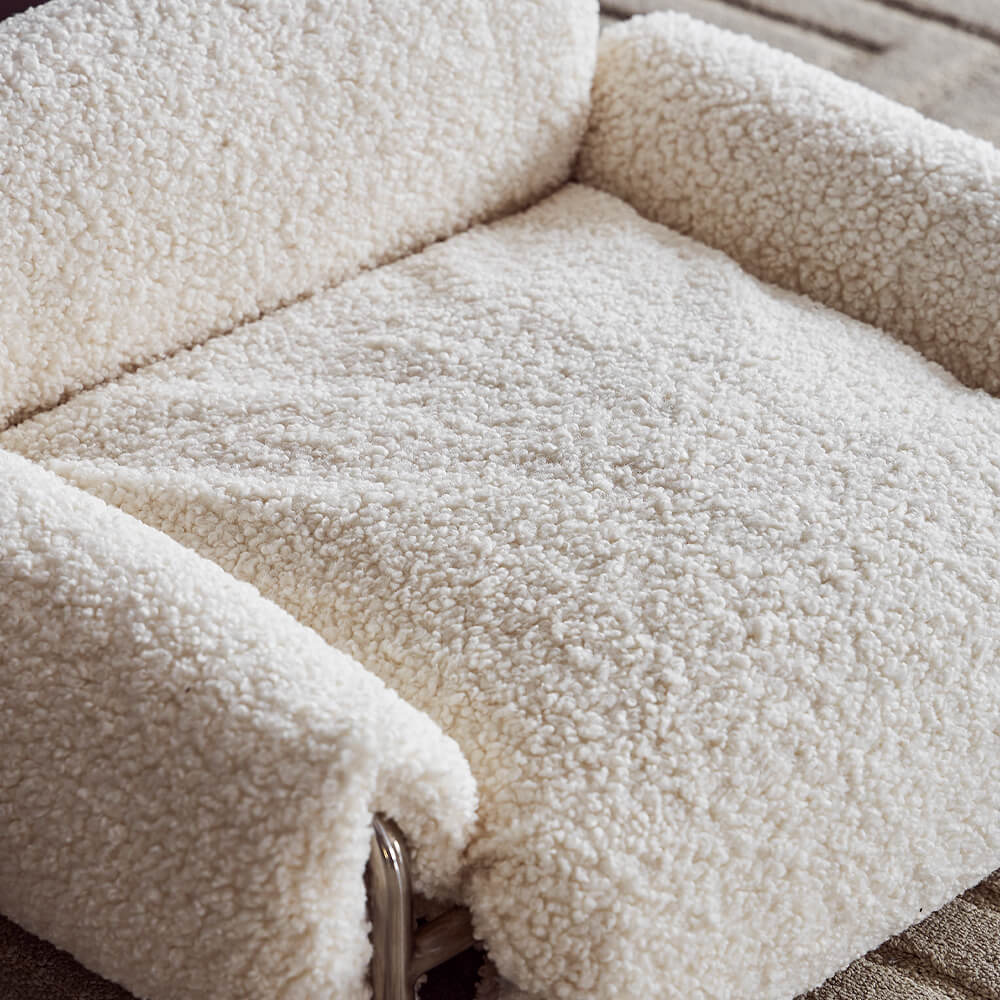 Roll Pet Bed Sofa Washable Elevated Dog Bed