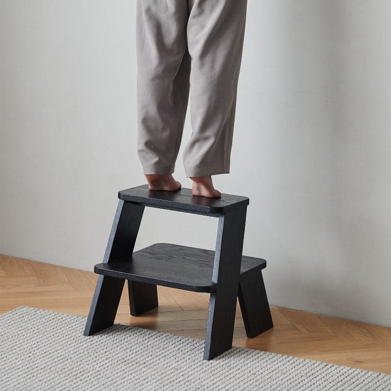 Fido Wood Stepstool 2 Step for Bedroom Kithchen