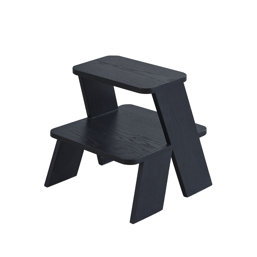 Fido Wood Stepstool 2 Step for Bedroom Kitchen | gradodesign