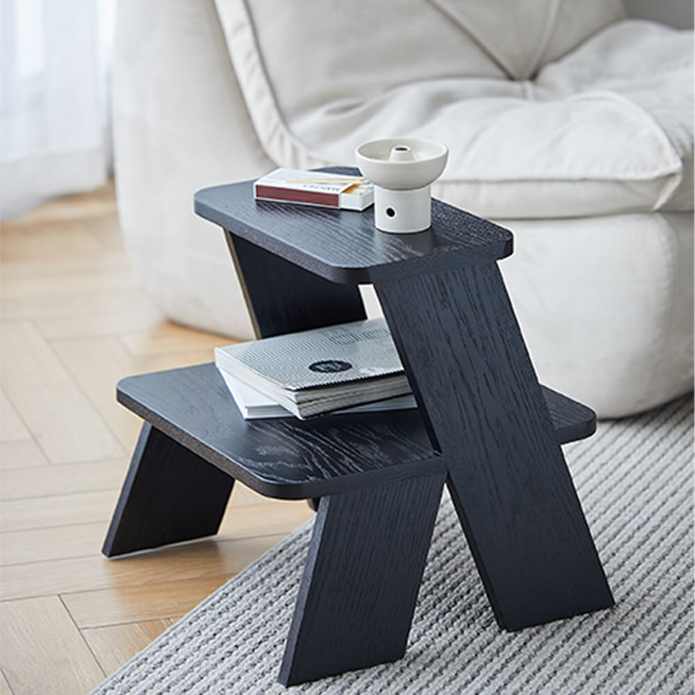 Fido Wood Stepstool 2 Step for Bedroom Kitchen