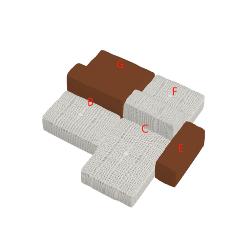 Butter Sofa Soft, Modular
