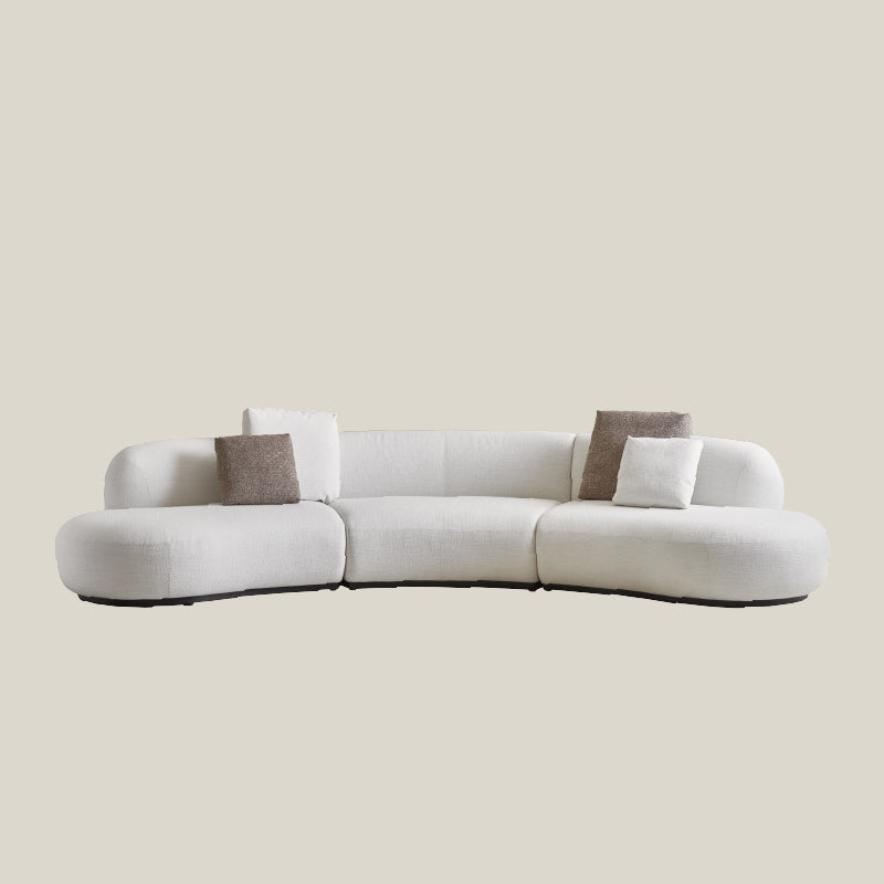 Grin Curve Leather Sofa