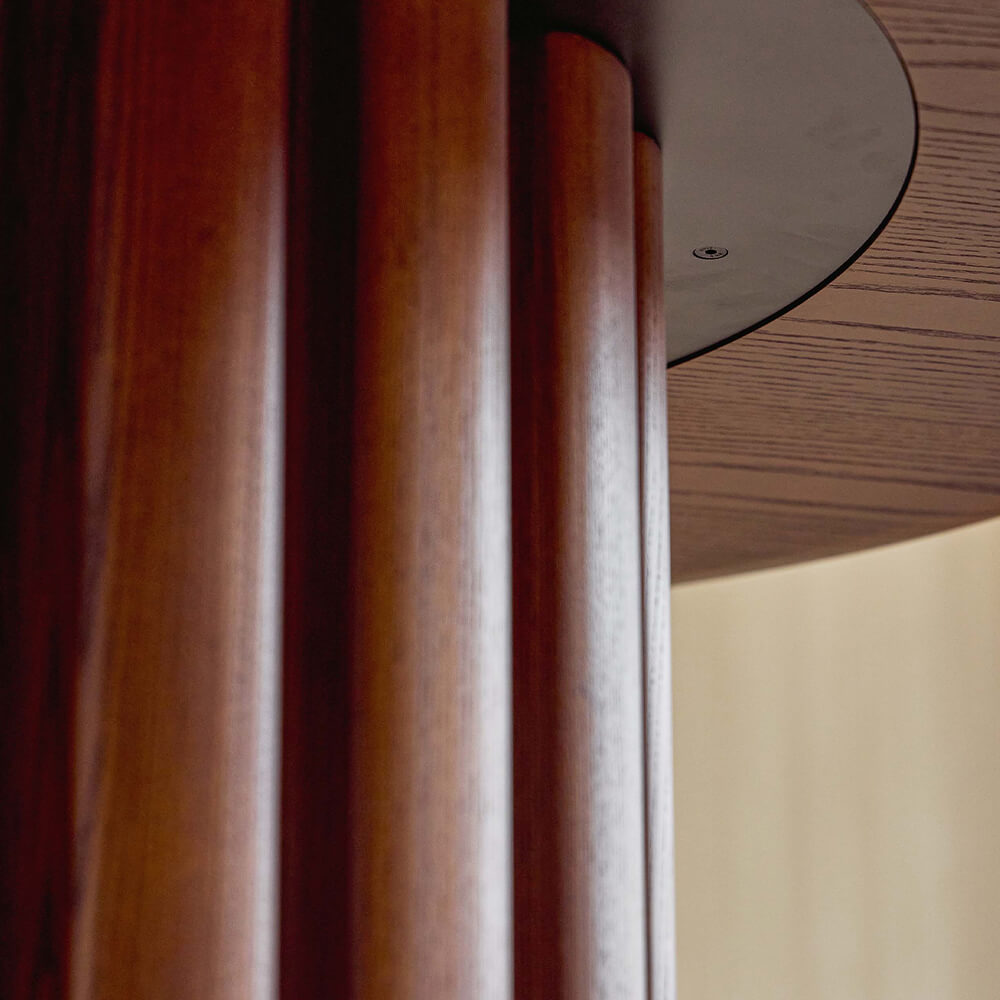 solid and stable support dining table