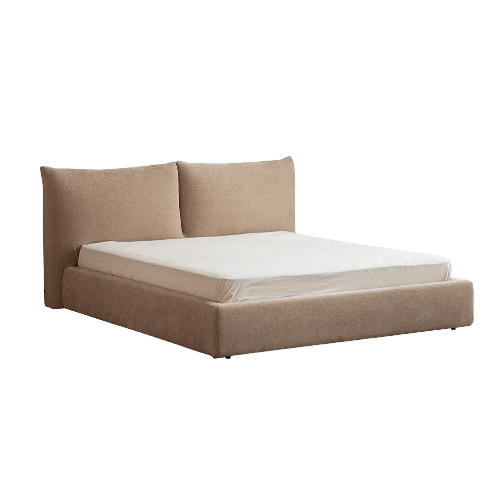 Puff Bed Queen Size Chenille City-120