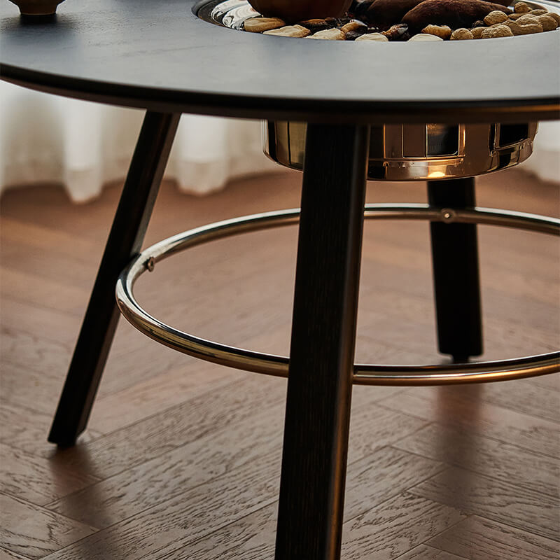 Round Barbecue Grill Table