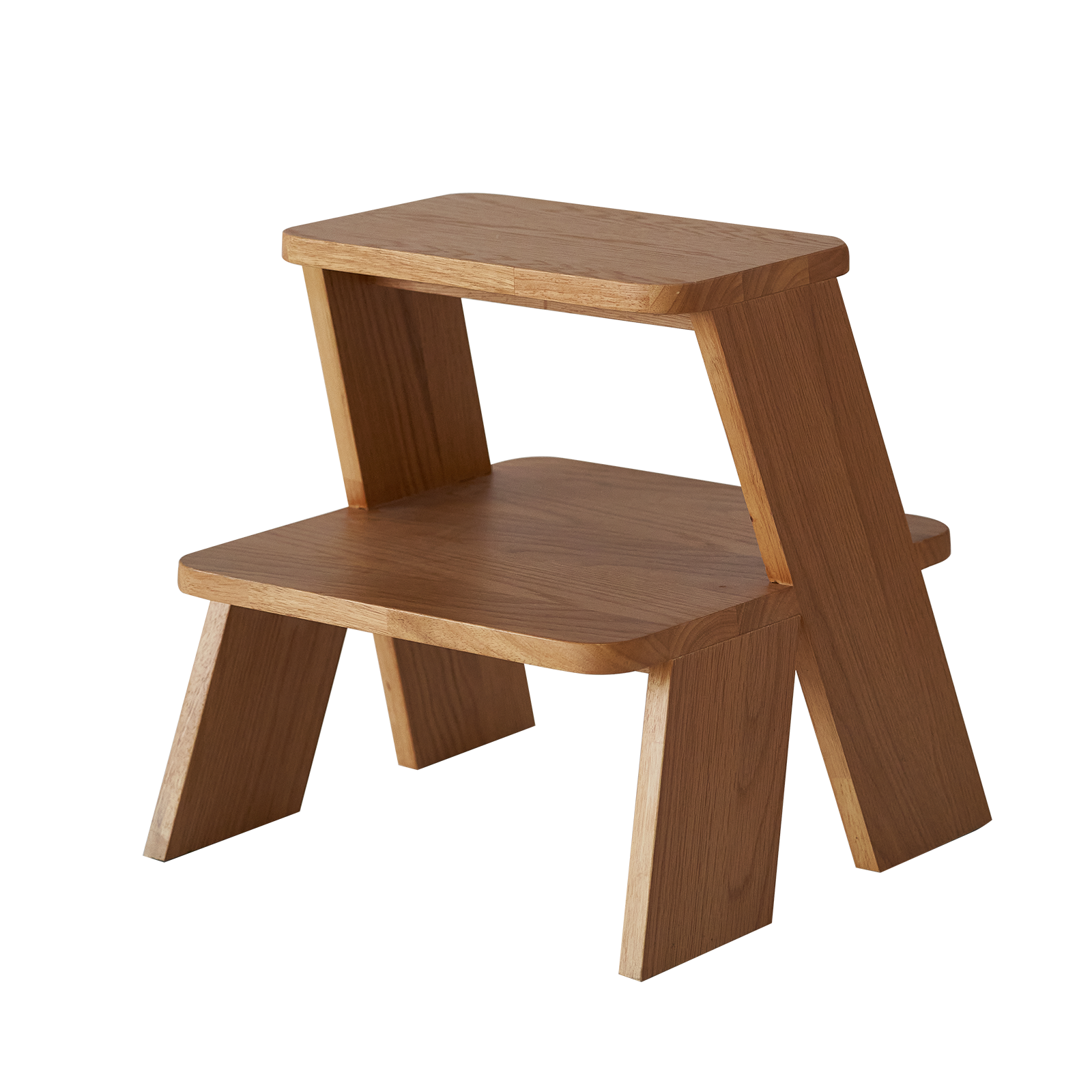 Fido Natural Wood Stepstool 2 Step
