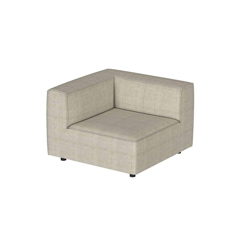 Butter Sofa Soft, L-Shaped Sectional with Chaise - grado