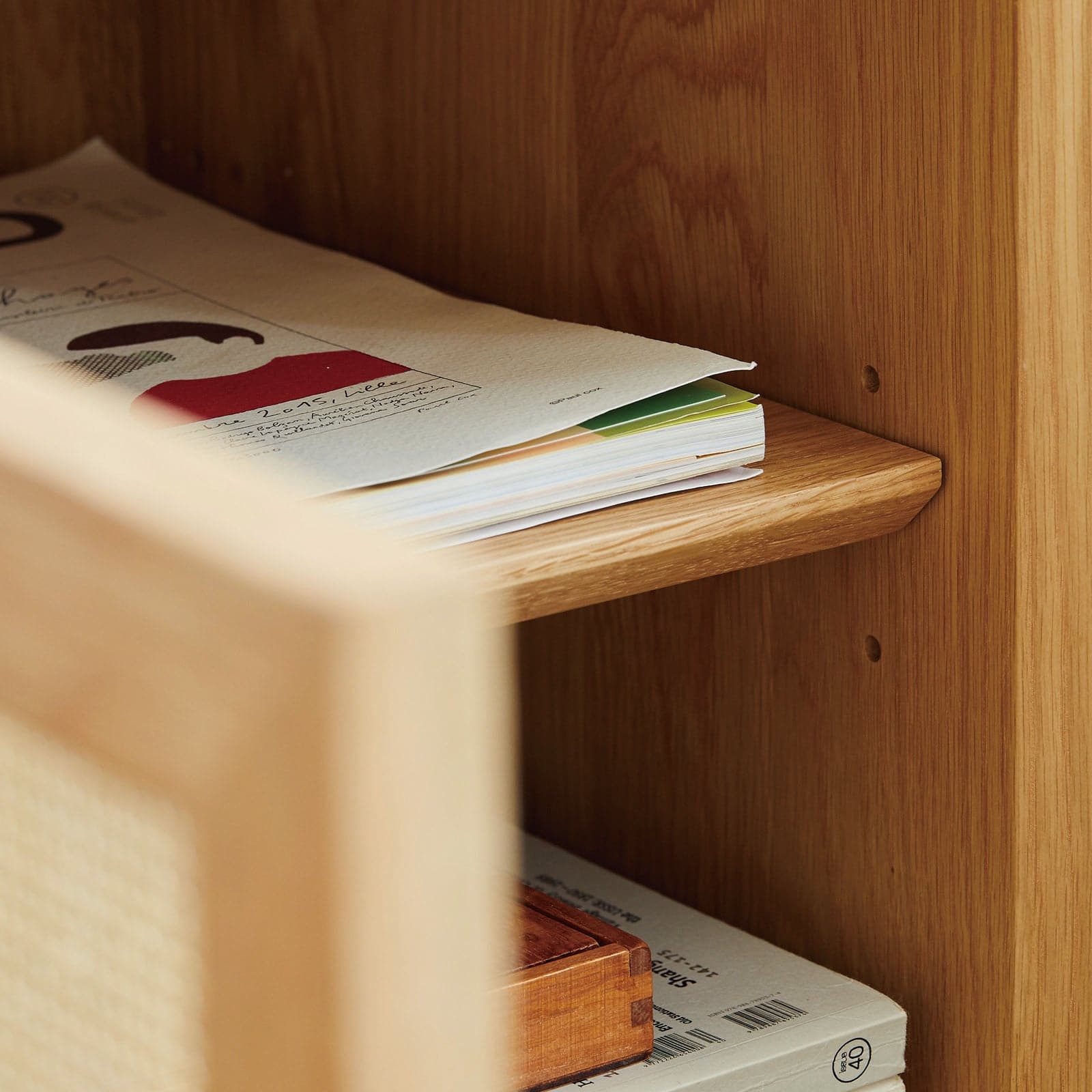 Torii Nightstand / Woven Rattan Door - grado