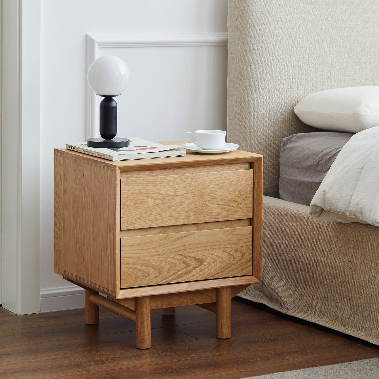 Torii Nightstand / With Drawers - grado