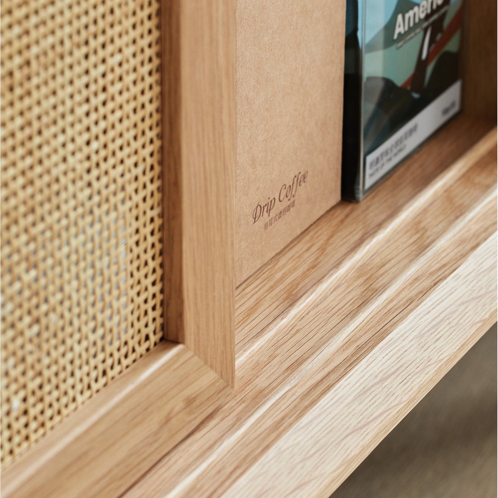 Torii Sideboard with Woven Rattan Doors and Drawers1