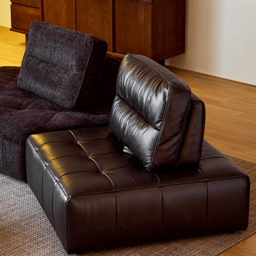 Layer Module Furniture 9-Layer Mousse Adjustable Leather Modular Sofa | gradodesign