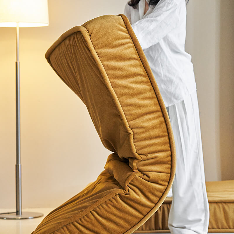modular sofabed with soft cushion