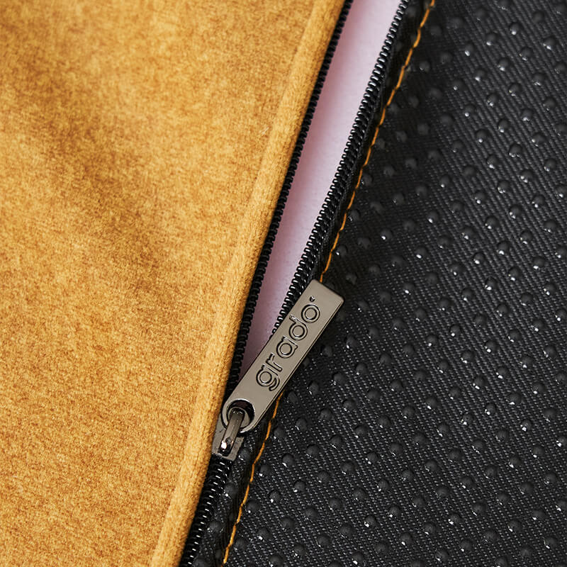 tiny details add sophistication to this modular sofabed