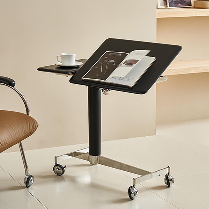 Silence and easy to move floor book holder with casters wheels