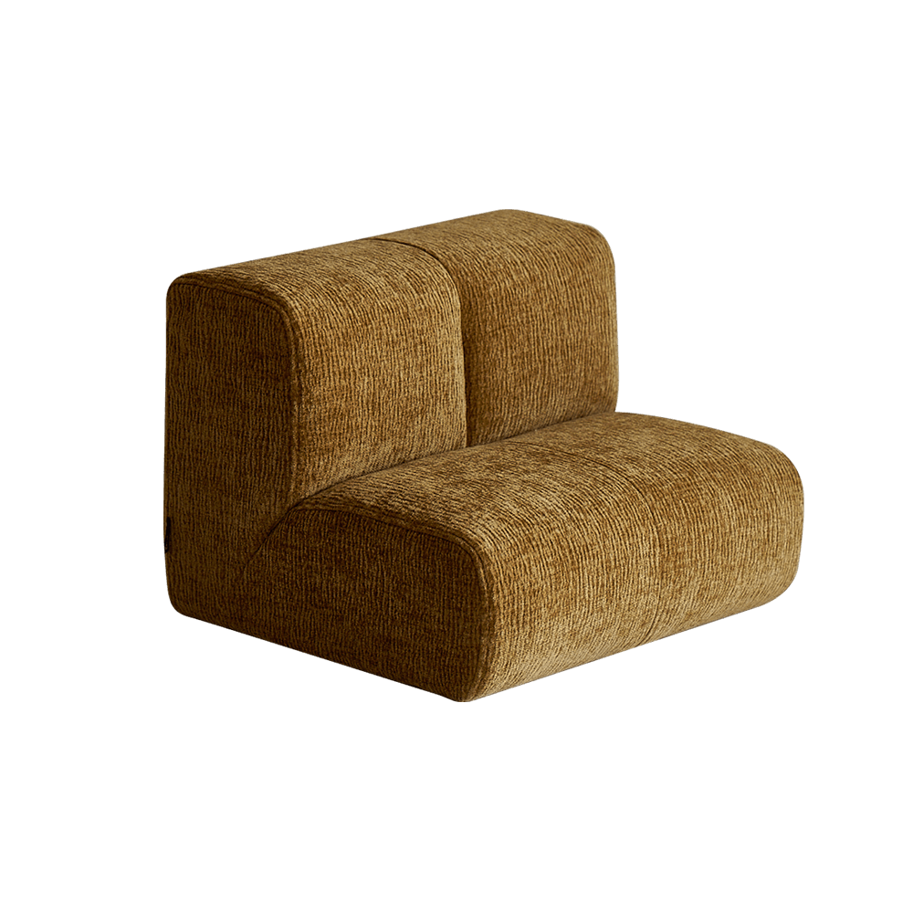 Yellow Cubic Pet Stairs 2 Step