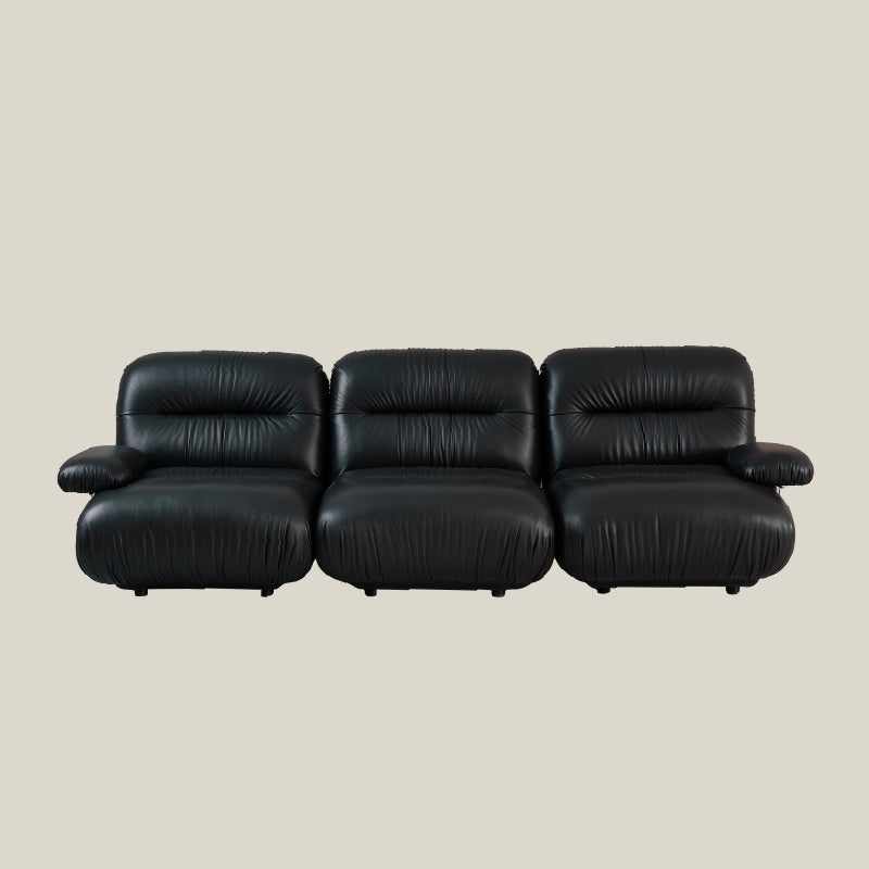 Daifuku Leather Modular Sofa