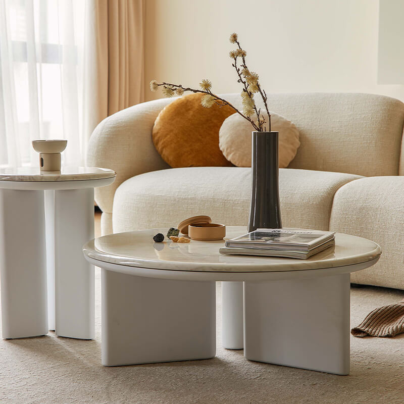 Dorayaki Marble Coffee Table