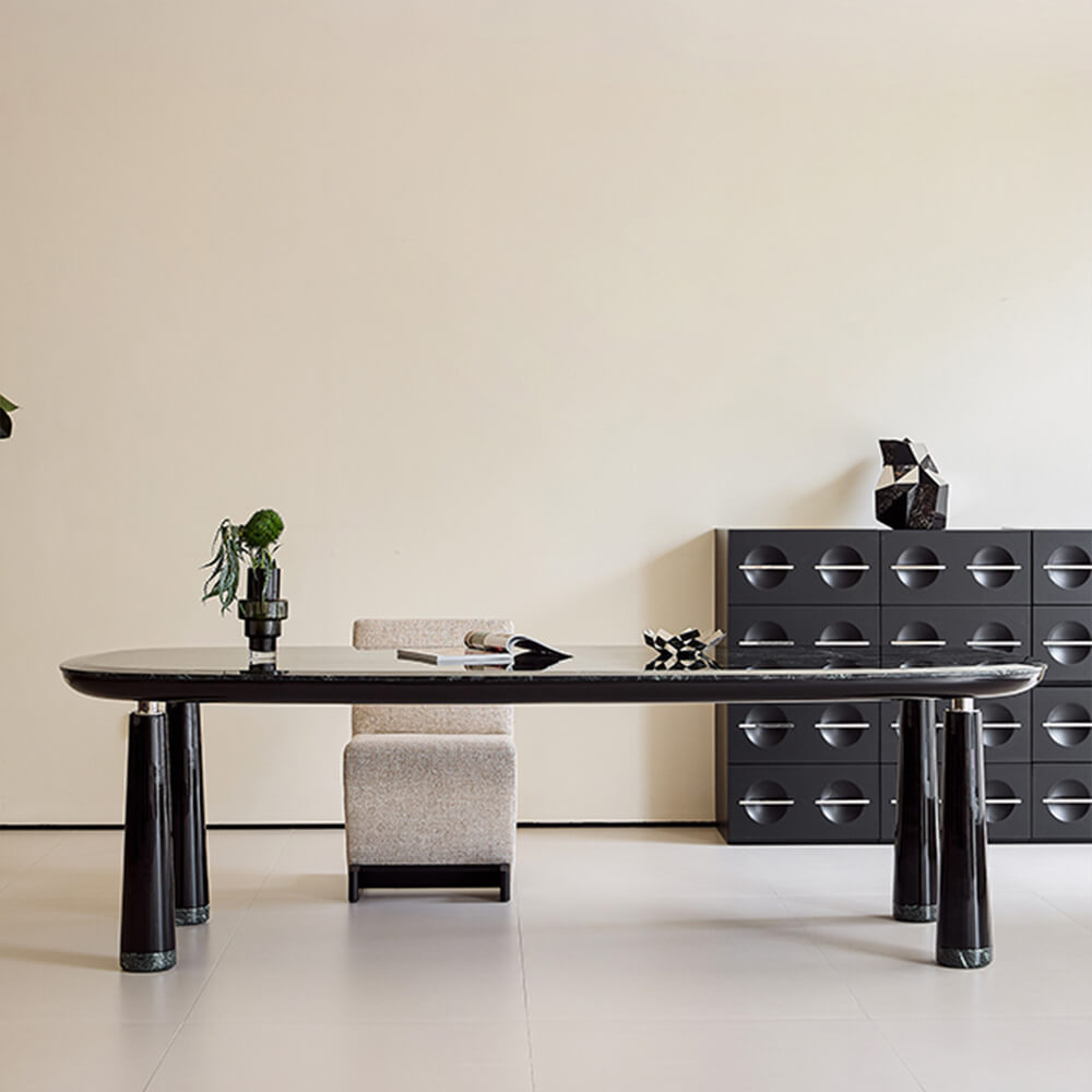 Elephant Marble Dining Table