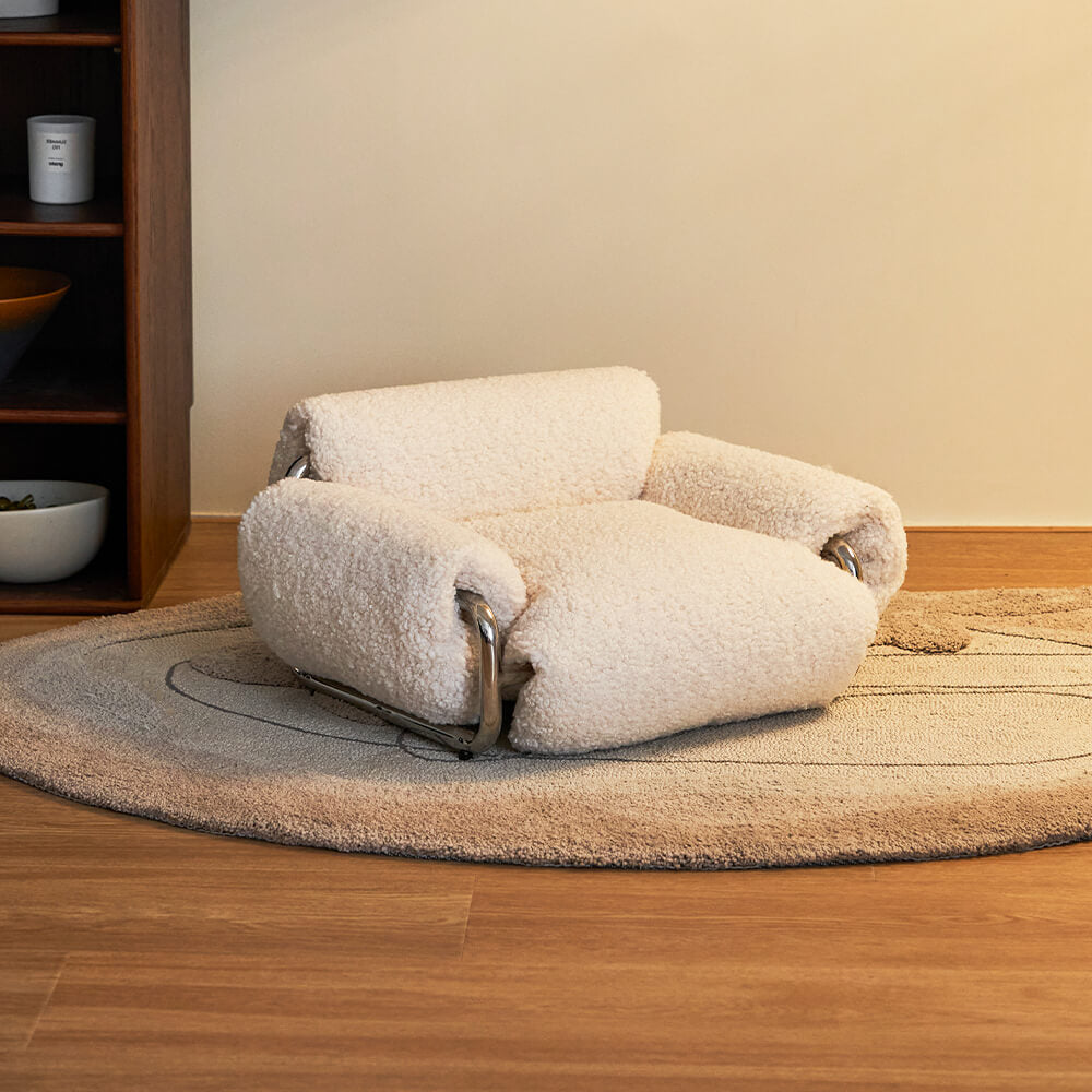 Roll Pet Bed Sofa Washable Elevated Dog Bed