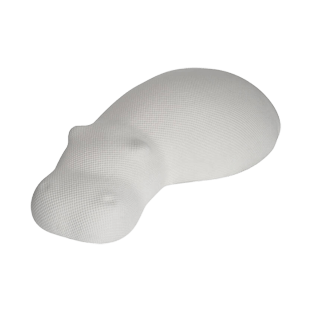 Hippo Pouf White Ottoman