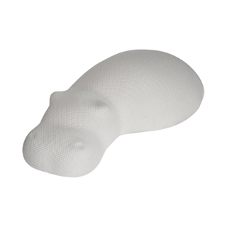 Hippo Pouf White Ottoman