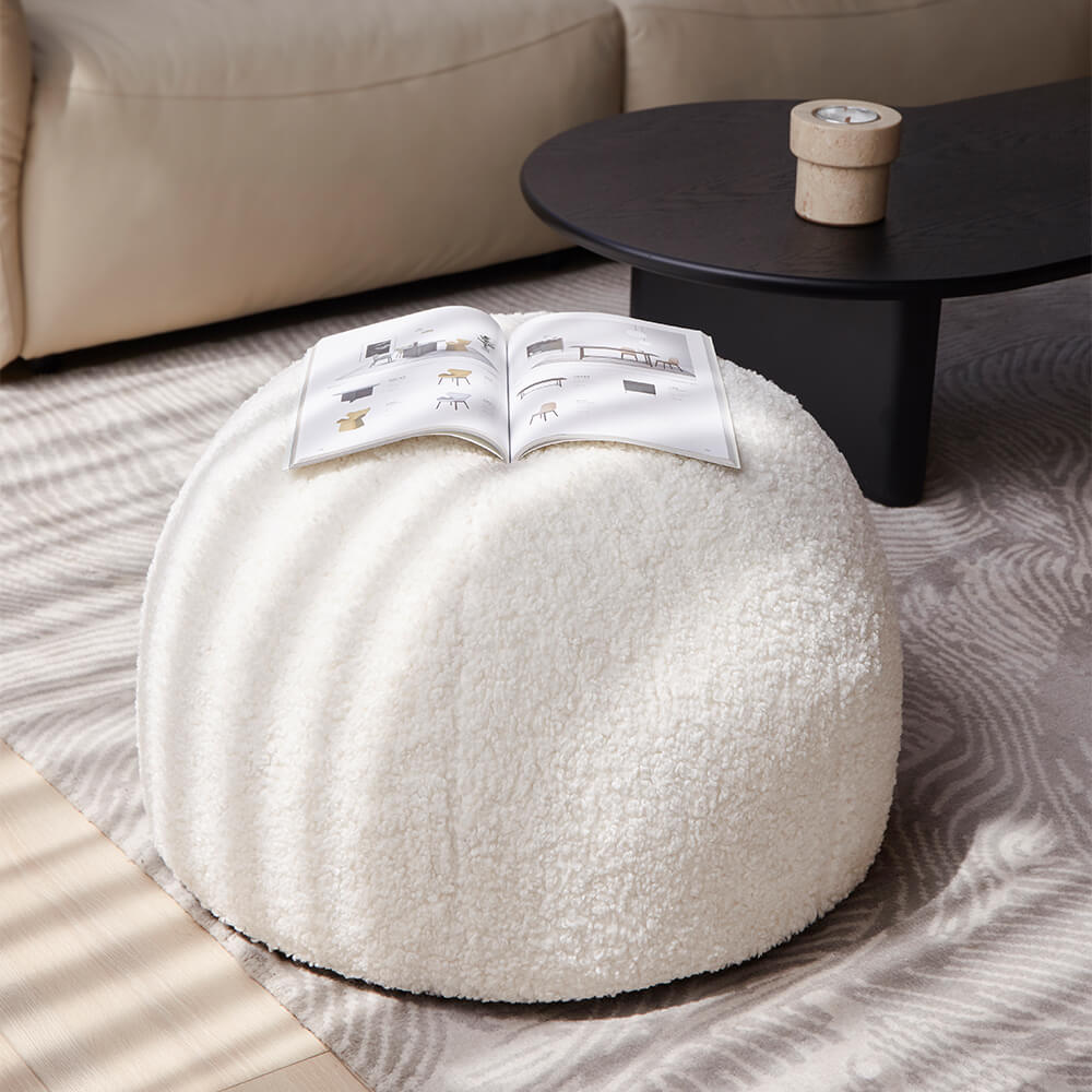 Lamb Pouf