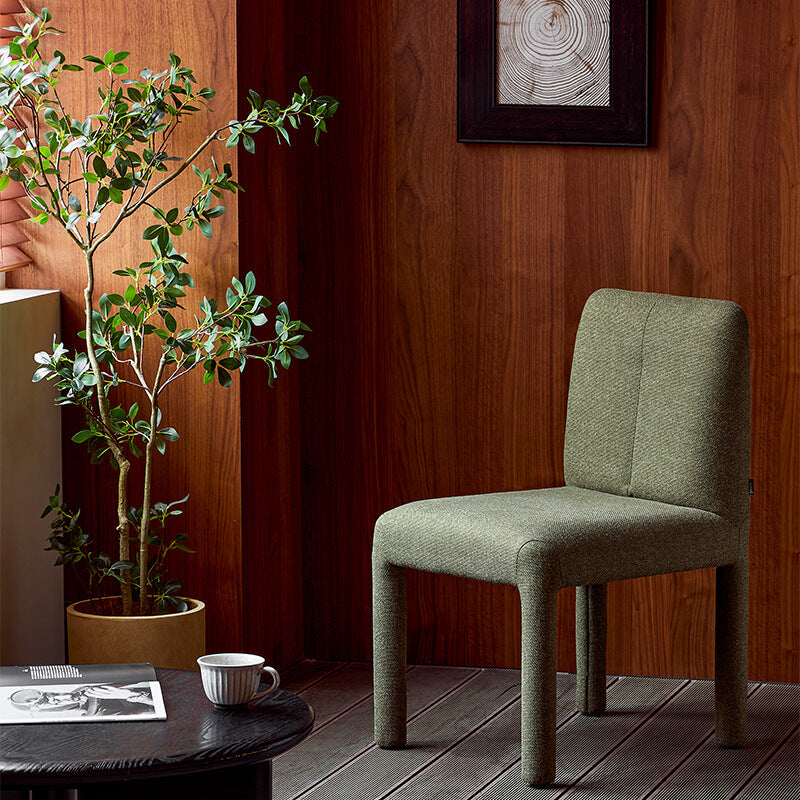 Plum Light Green modern dining chair