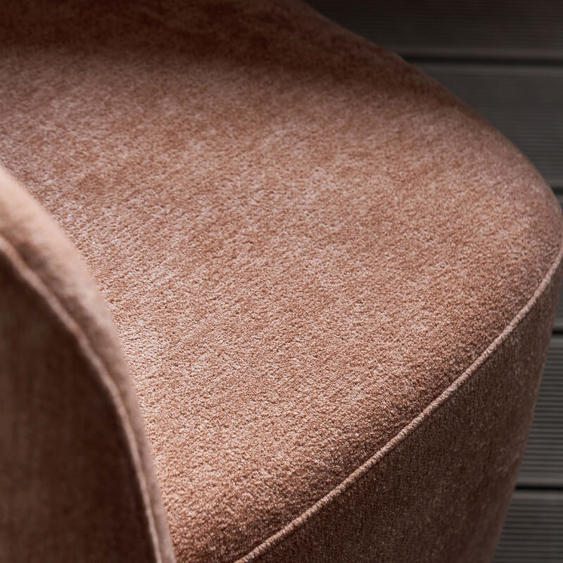 Pink Vanity Chair With Back