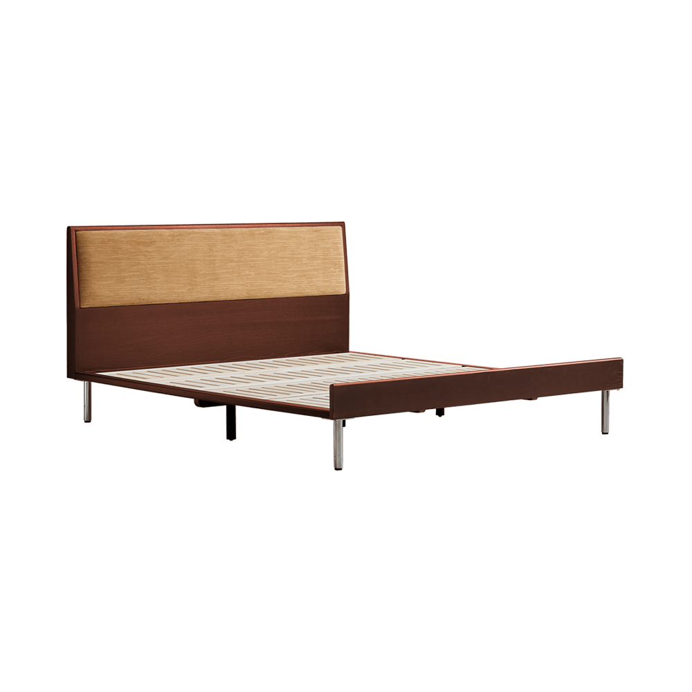 Red Velvet Bed
