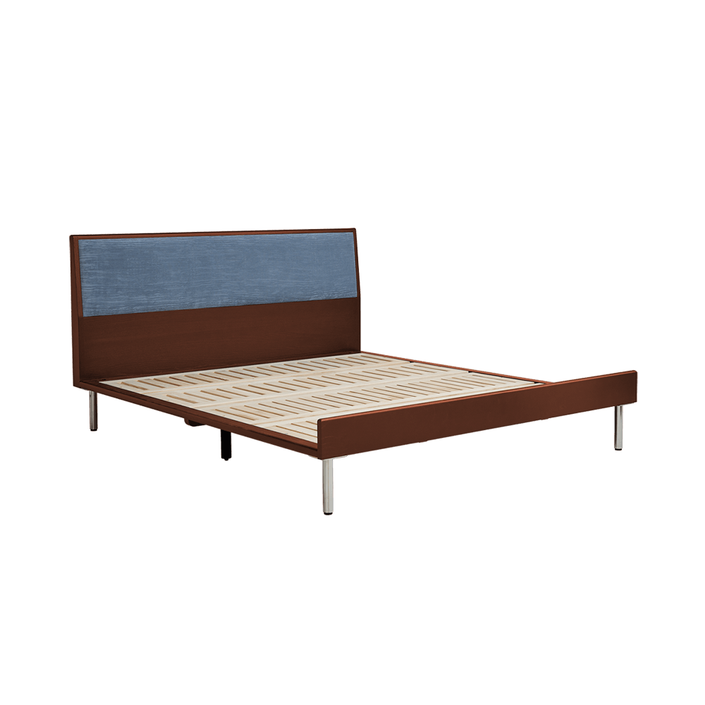 Red Velvet Bed