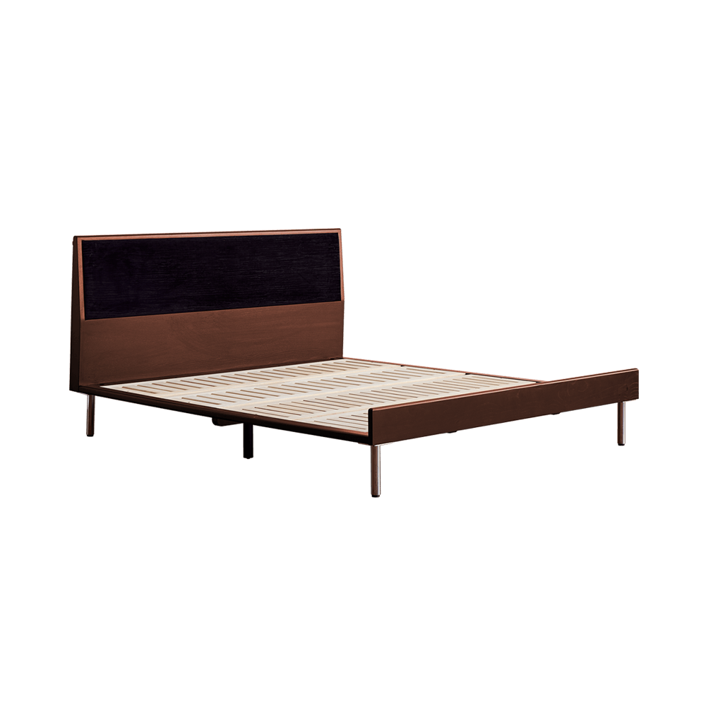 Red Velvet Bed