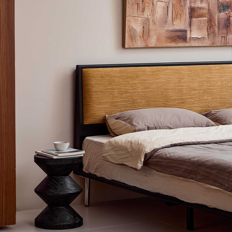 Red Velvet Bed