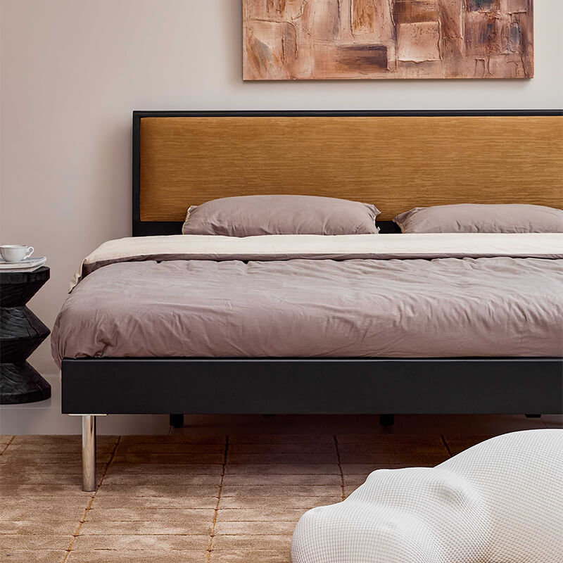 Red Velvet Bed