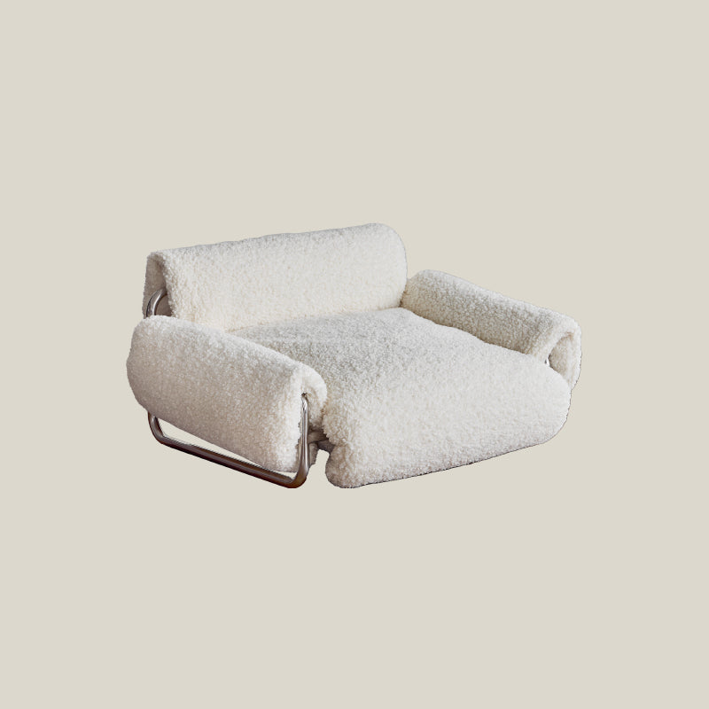 Roll Pet Bed Sofa Washable Elevated Dog Bed