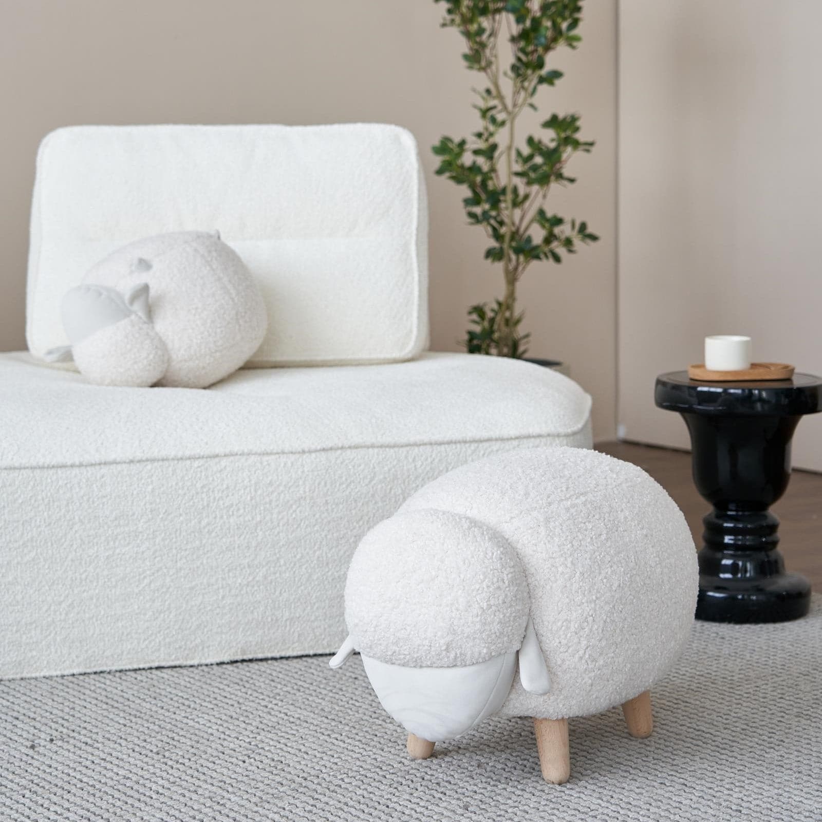 Angry Sheep Pouf - grado