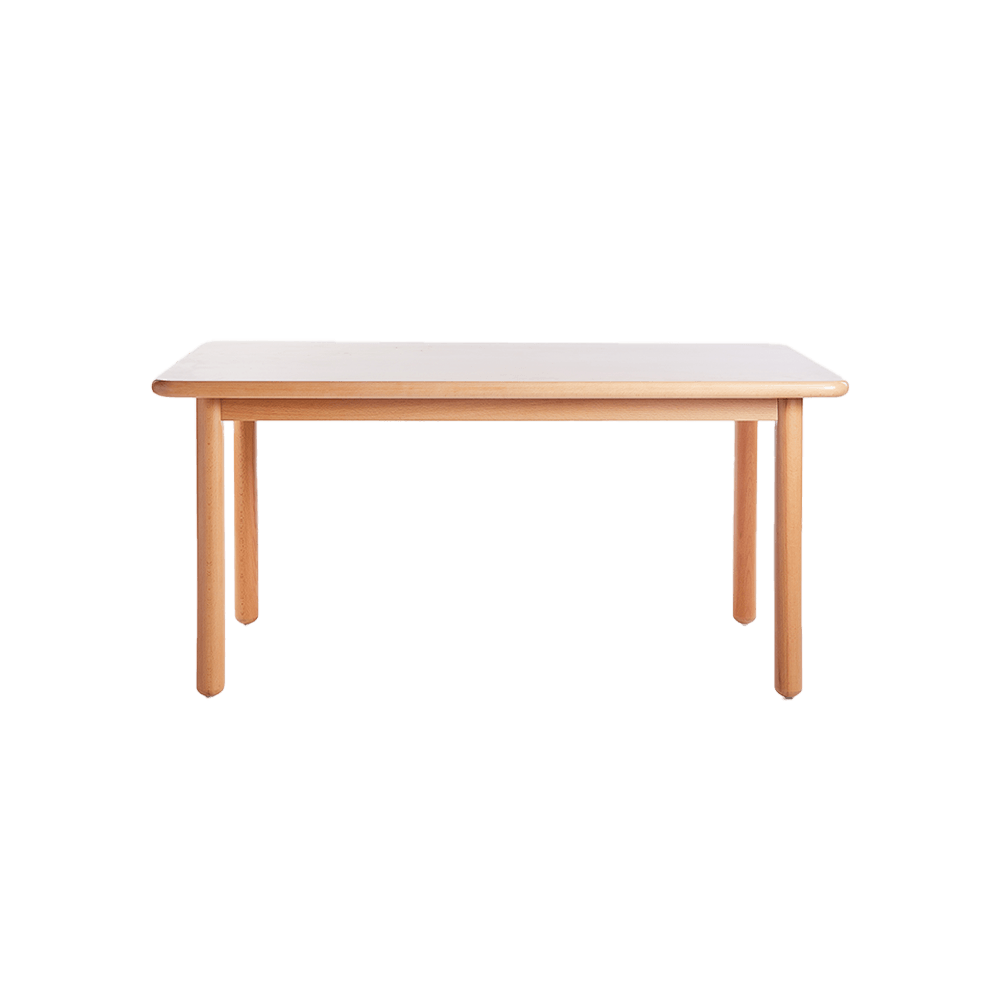 Sheep Kid Table Hardwood Rectangle Kids Fueniture 31.5in Width