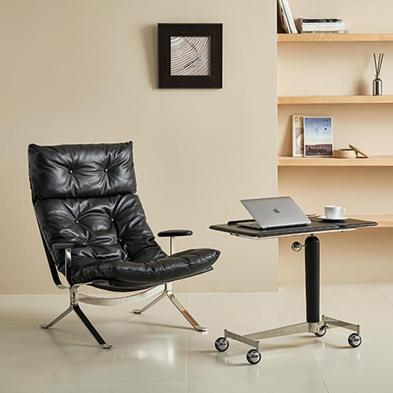 black wooden book stand for reading