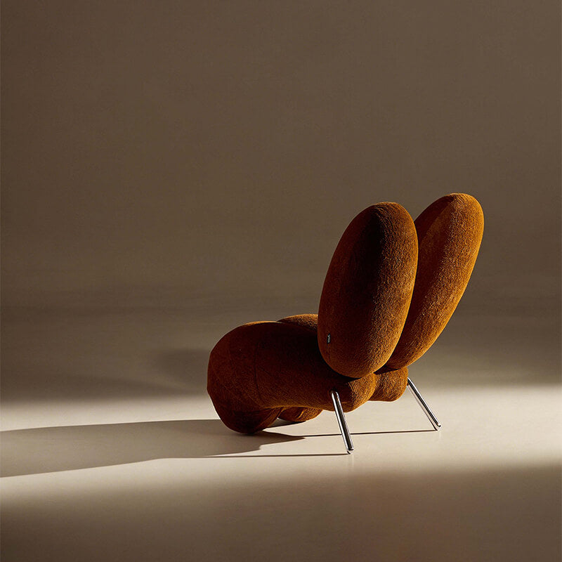 Huddle Caramel Brown Kids Bunny Chair