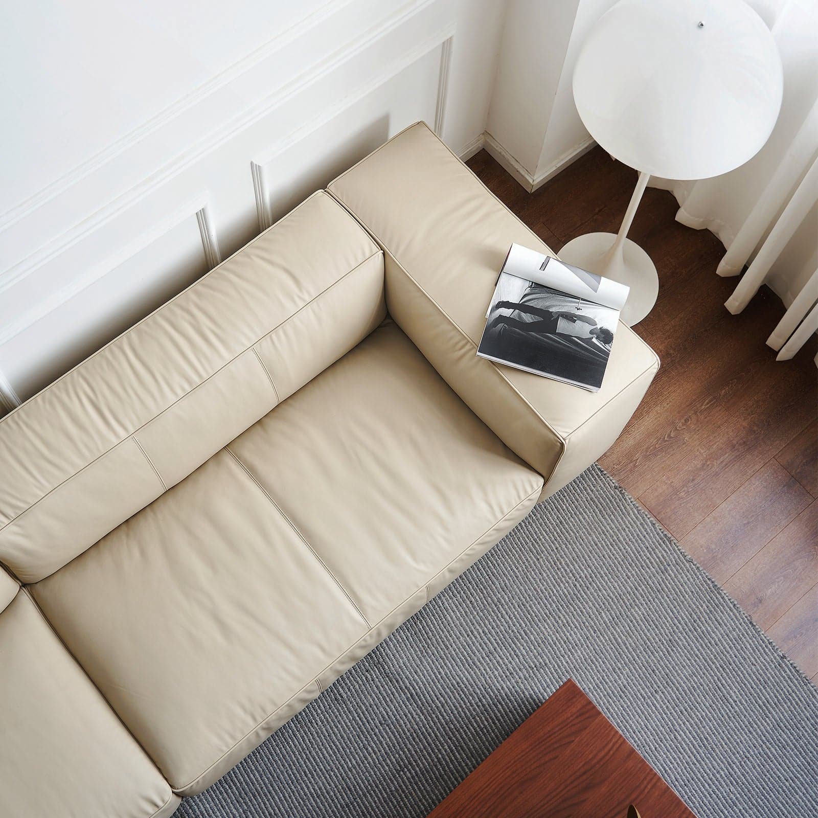 Butter Sofa Soft / Wide Armrests - 5-Seater - grado