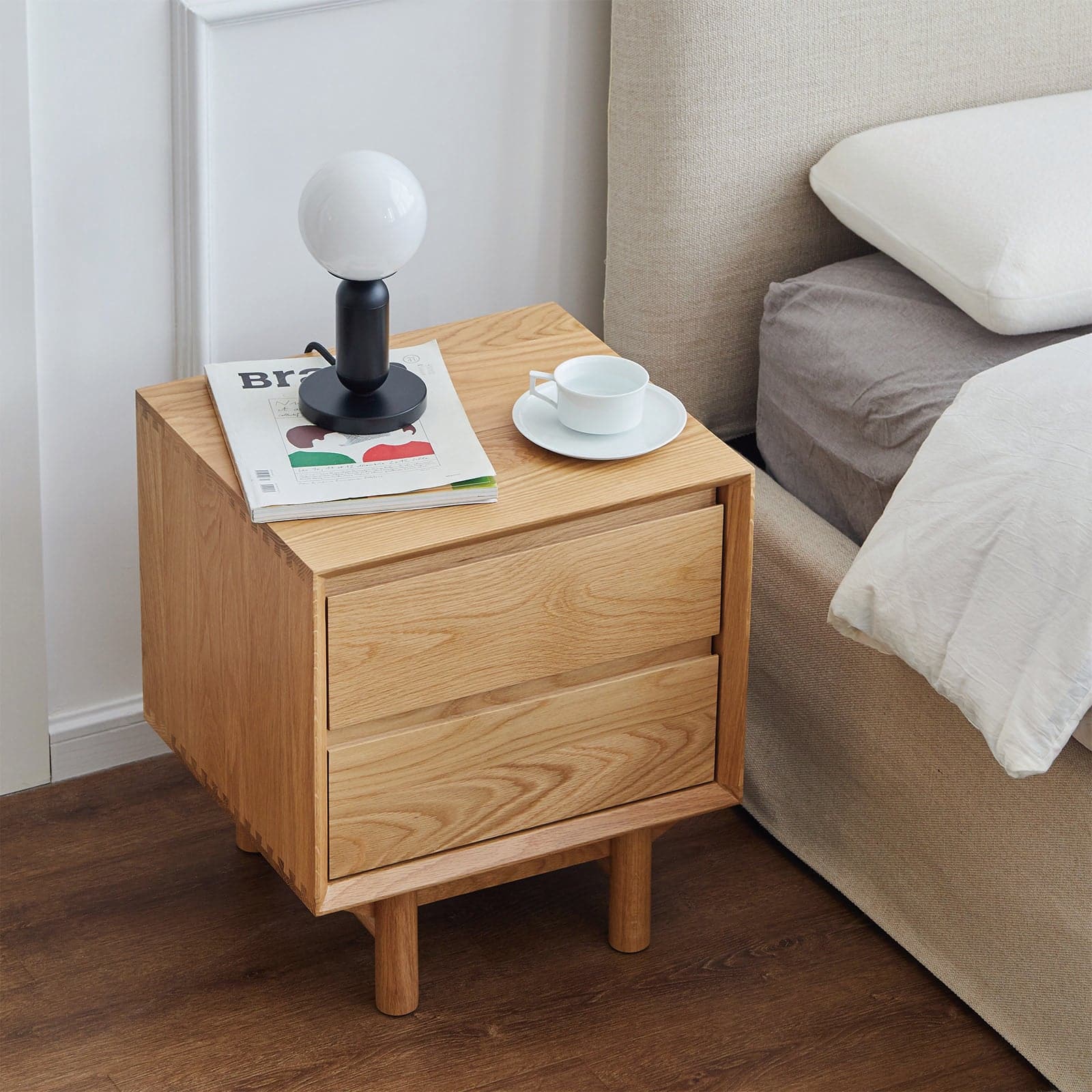 Torii Nightstand / With Drawers - grado